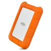 LaCie RUGGED 1TB USB-C USB3.0 Drop- crush- and rain-resistant for all-terrain use orange