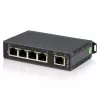 StarTech.com 5 Port Industrial Ethernet Switch - DIN Rail Mountable - Fast 10/100Mbps Unmanaged Network Switch - IP30-rated Housing - Energy-Efficient Ethernet - 12-48V DC Terminal Block Input