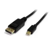 StarTech.com 2m Mini DisplayPort to DisplayPort Cable M/M zwart