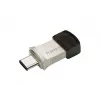 Transcend 64GB JetFlash 890 USB 3.1 OTG Type A+C Silver