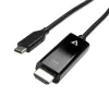 Video seven USB-C to HDMI Cable 2M Black Black USB-C Video Cable