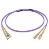 C2G Cables To Go Cbl/1m SC/SC OM4 LSZH Fibre Patch-Viol